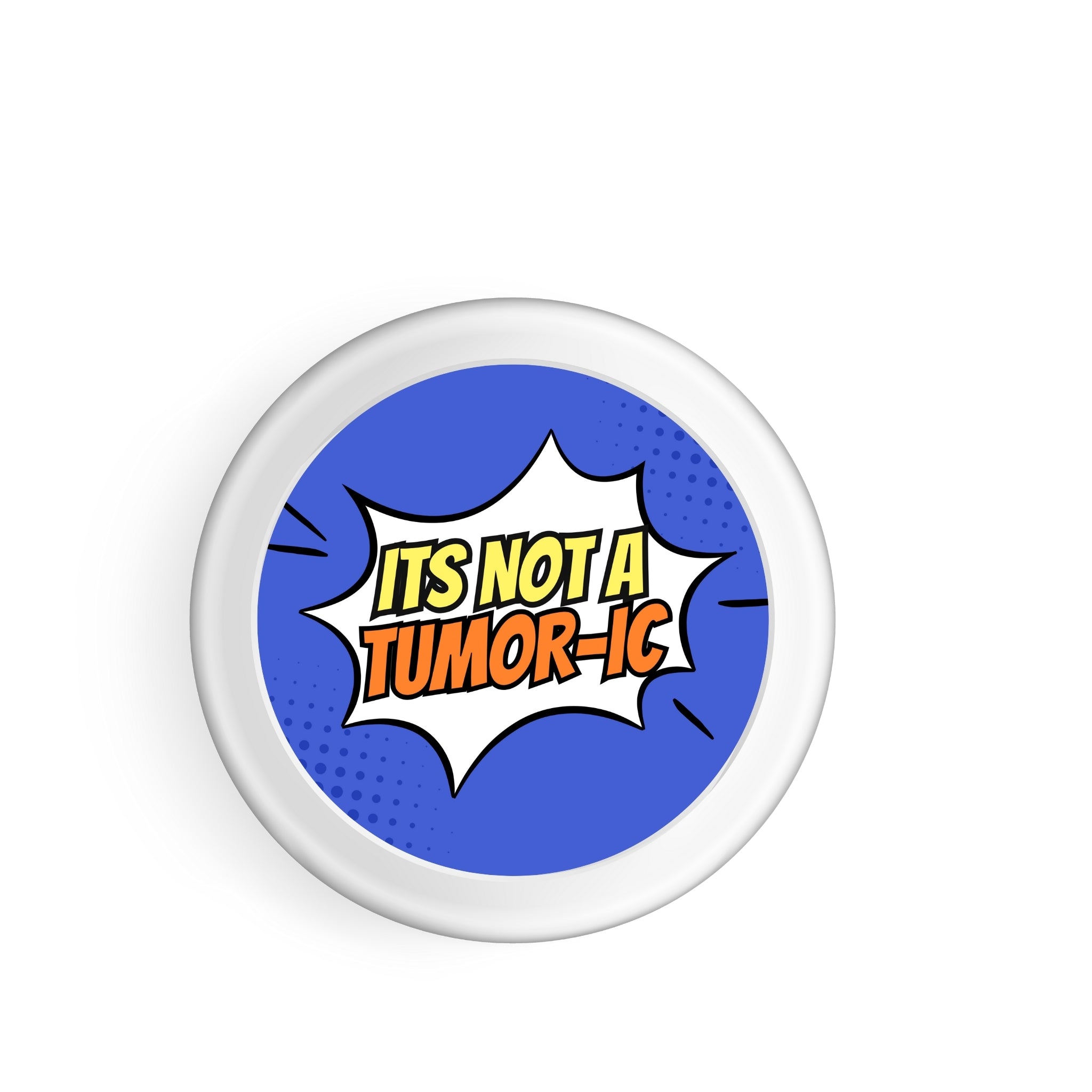 It’s Not a Tumor-ic – Comic Style Turmeric Sticker (2.25x2.25") Vinyl Waterproof