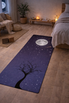 Meteor Shower Yoga Mat – Anti-Slip Rubber Bottom & Soft Microsuede Top, 24" x 68" Size