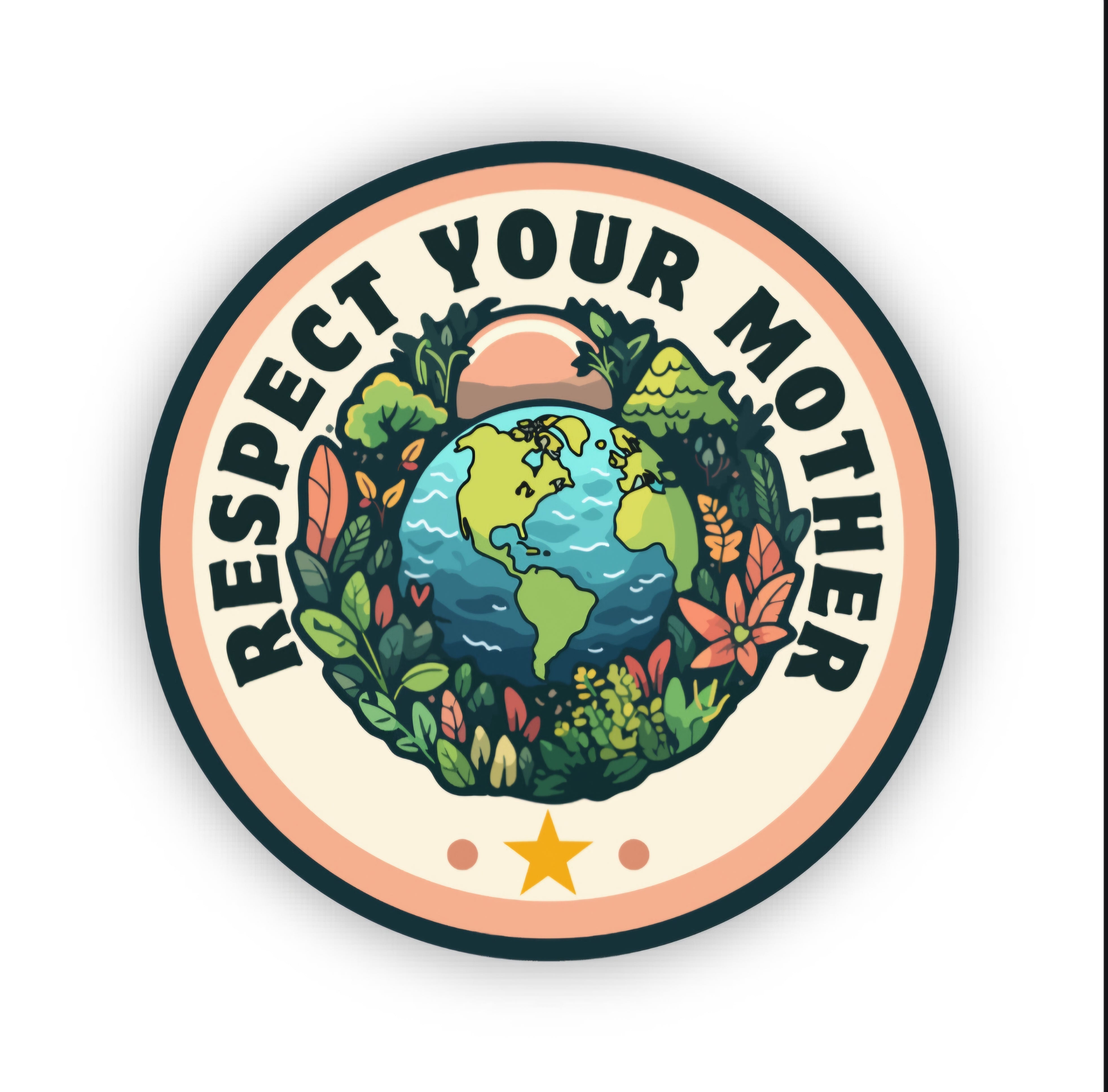 Pacha Mama Love Sticker