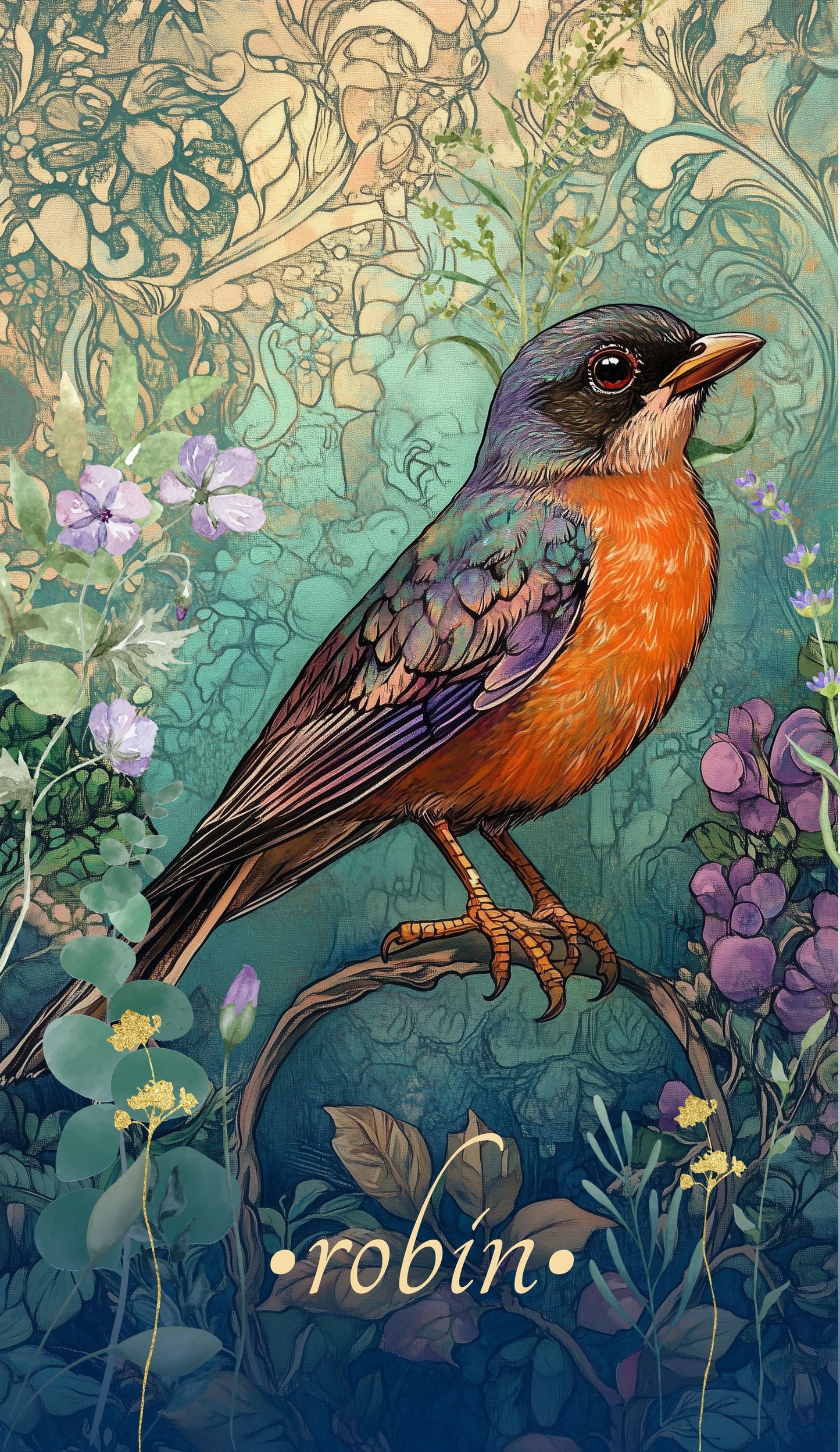 The Wild Urban Animal Oracle Deck spread out for a reading session.