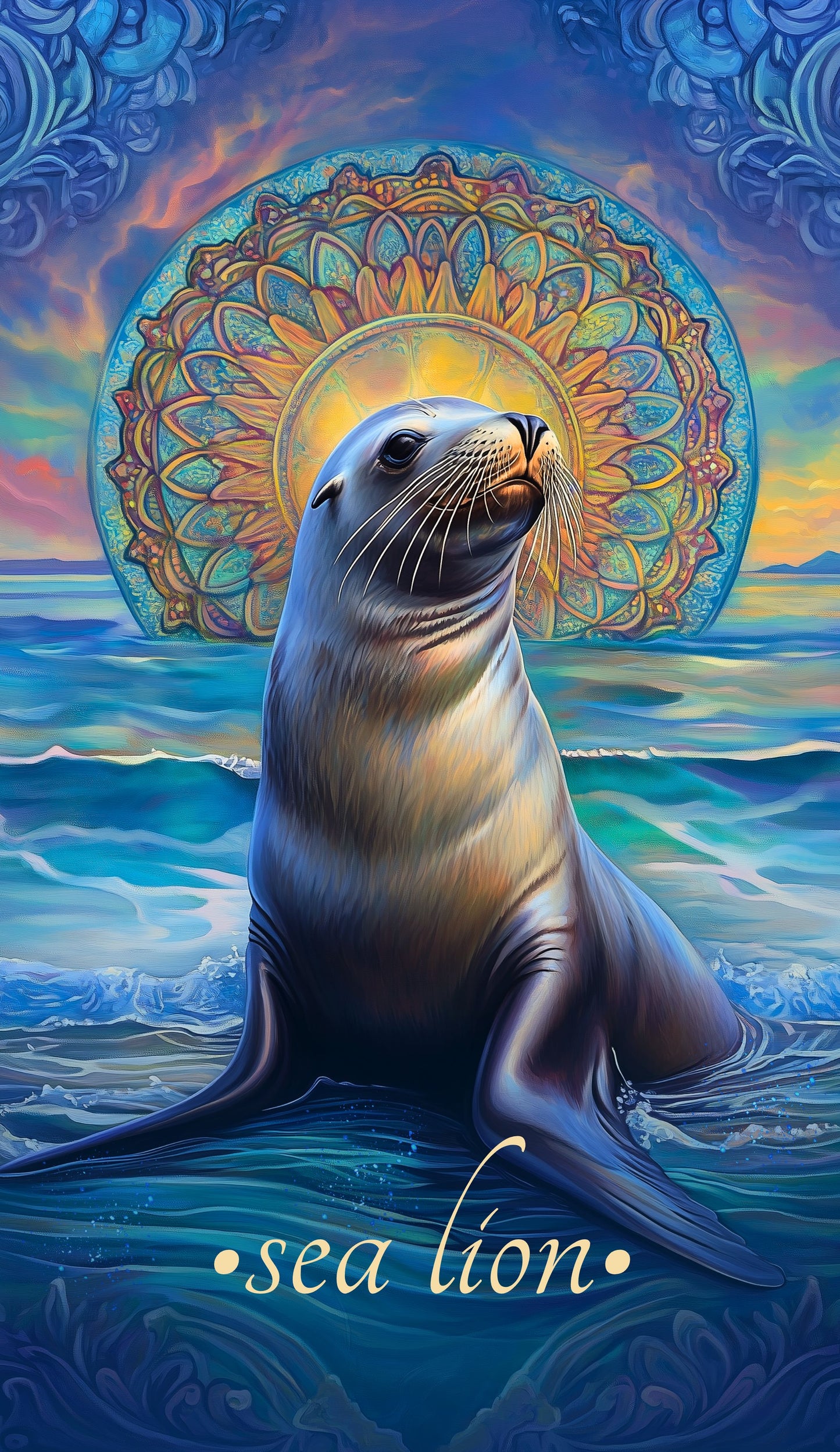 Inspiring imagery from the Wild Urban Animal Oracle Deck depicting urban wildlife.