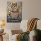 Chipmunk Tapestry in Cozy Reading Nook