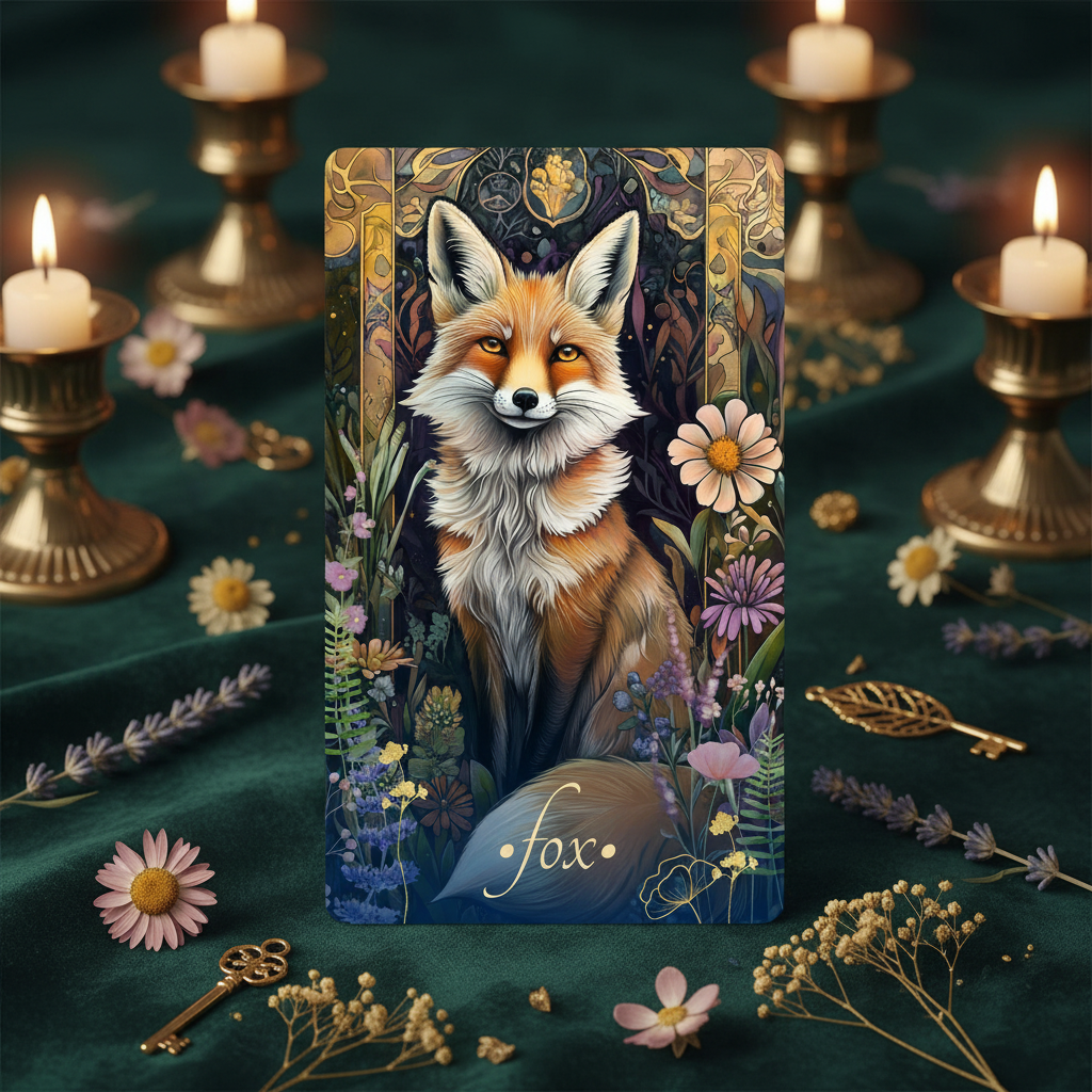 Fox Card Mockup