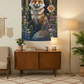 Fox Tapestry Bedroom Mockup 1
