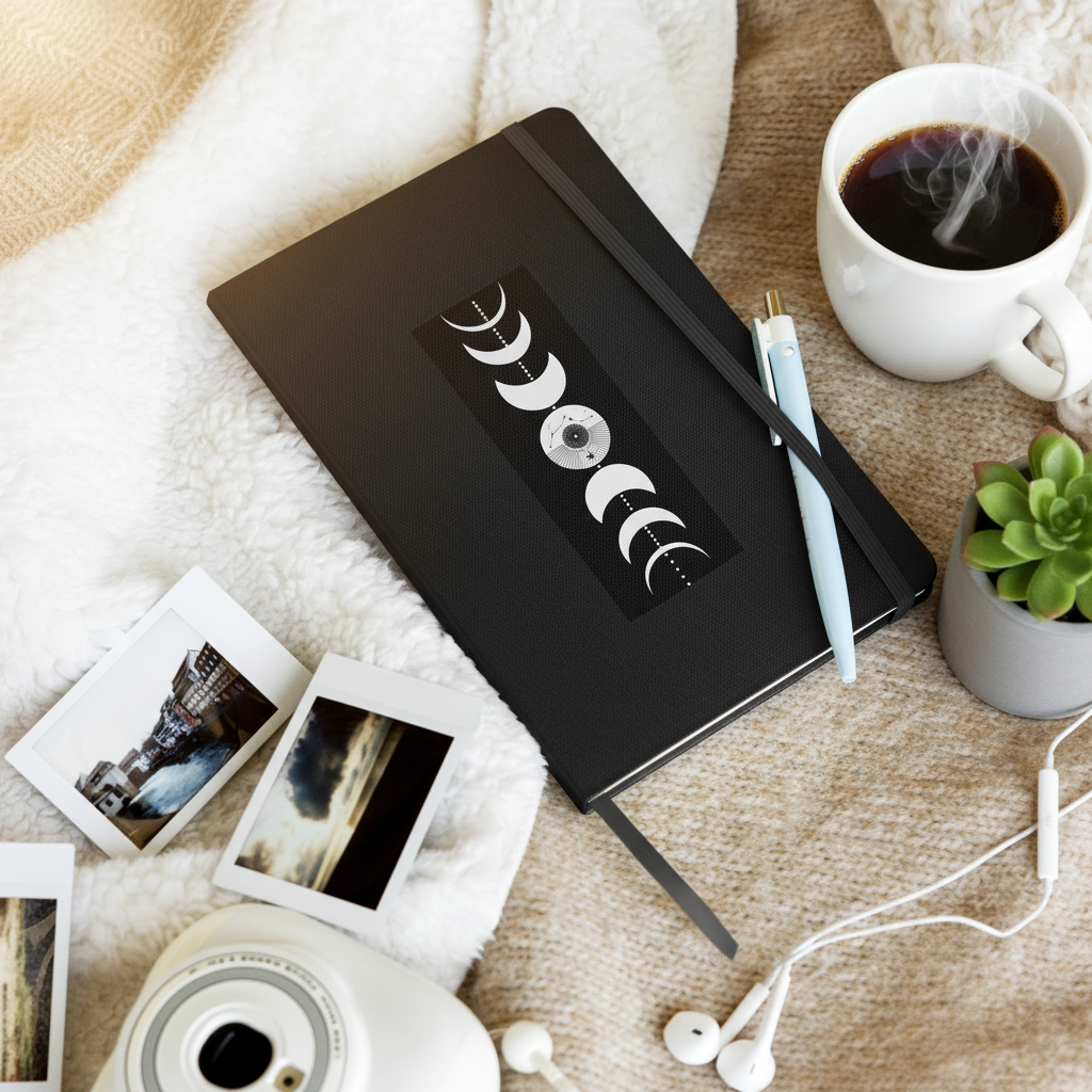 Luna Notebook with Coffee