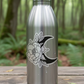 Lunar Garden Sticker on Water Bottle