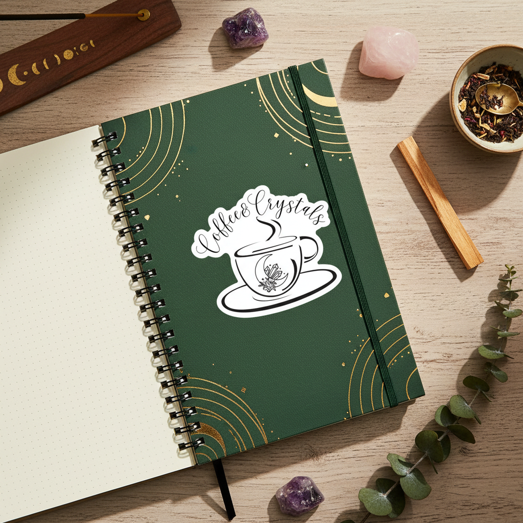 Magical Brew Sticker on Notebook