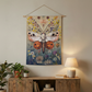 Moth Tapestry in Meditation Space