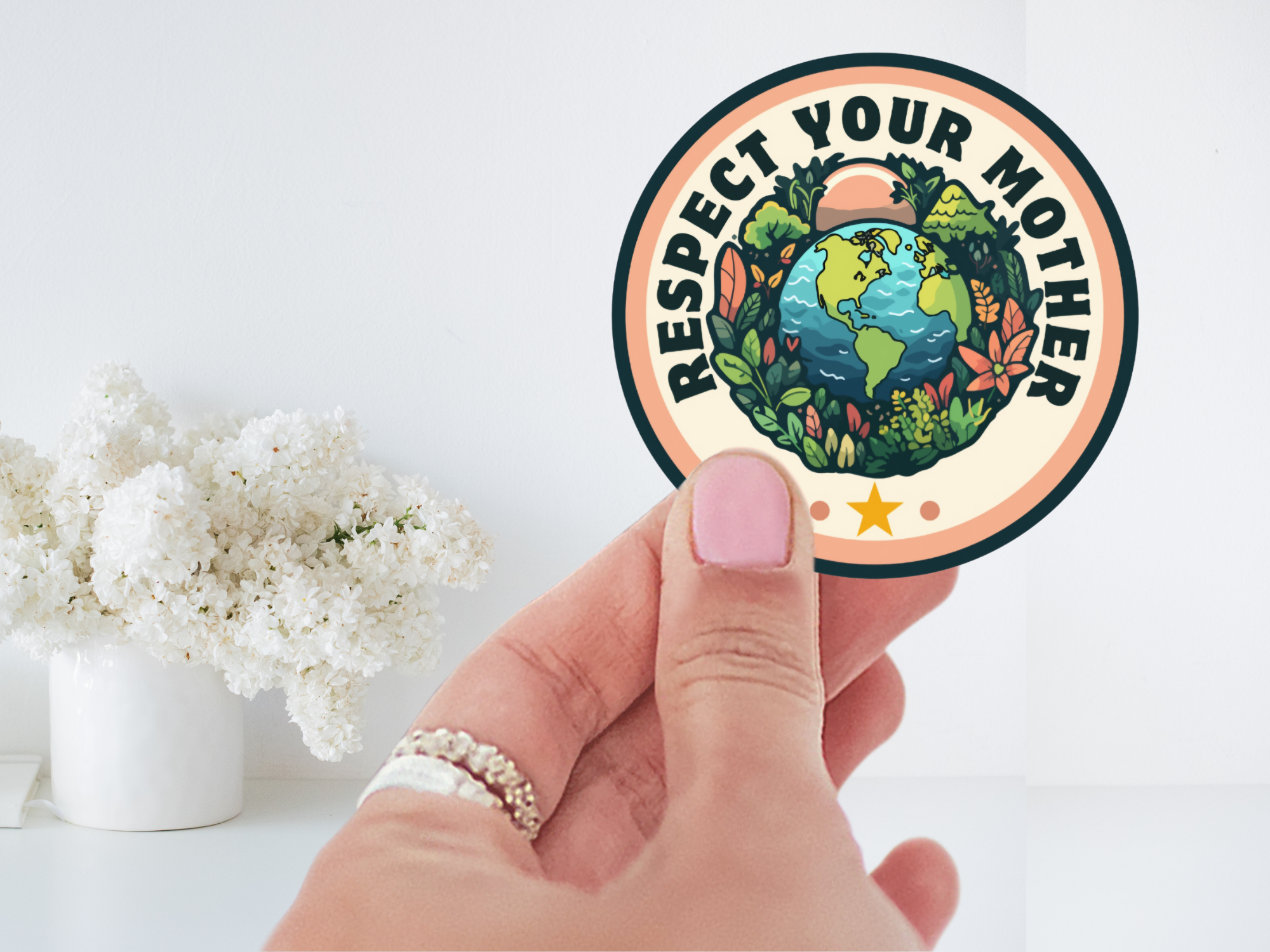 Pacha Mama Love Sticker