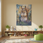 Squirrel Tapestry in Children's Playroom