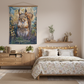 Squirrel Tapestry in Cottagecore Bedroom