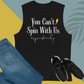 Comfortable Spin Family Muscle Shirt - Soft Cotton Sleeveless Tank with Relaxed Fit for a stylish and fun workout, perfect as a funny spin class cycle shirt.